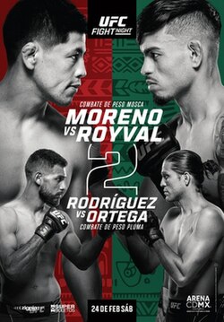 UFC Fight Night: Moreno vs. Royval 2 poster