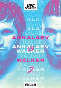 UFC Fight Night: Ankalaev vs. Walker 2 poster