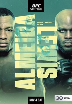 UFC Fight Night: Almeida vs. Lewis poster