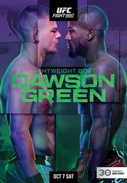 UFC Fight Night: Dawson vs. Green poster