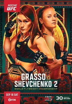 UFC Fight Night: Grasso vs. Shevchenko 2 poster
