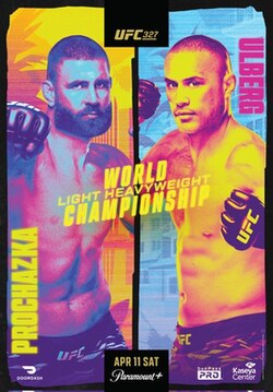 UFC 327: Procházka vs. Ulberg poster