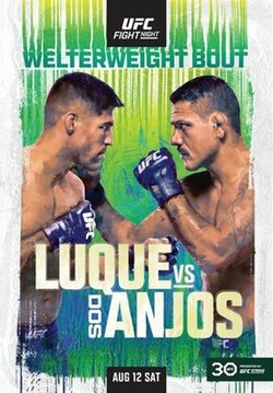 UFC on ESPN: Luque vs. dos Anjos poster