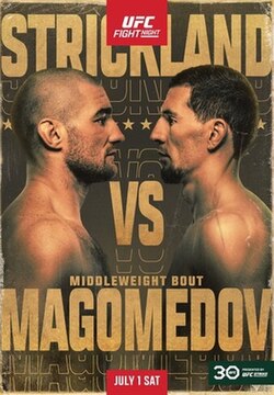 UFC on ESPN: Strickland vs. Magomedov poster