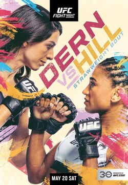 UFC Fight Night: Dern vs. Hill poster