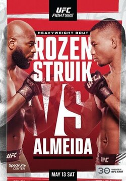 UFC on ABC: Rozenstruik vs. Almeida poster