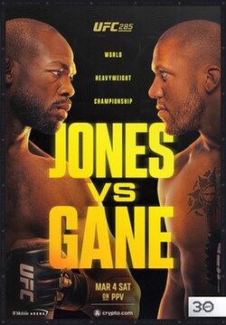 UFC 285: Jones vs. Gane poster
