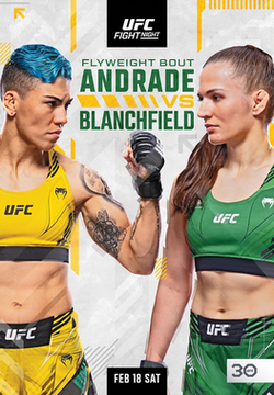 UFC Fight Night: Andrade vs. Blanchfield poster