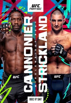 UFC Fight Night: Cannonier vs. Strickland poster