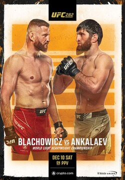 UFC 282: Błachowicz vs. Ankalaev poster