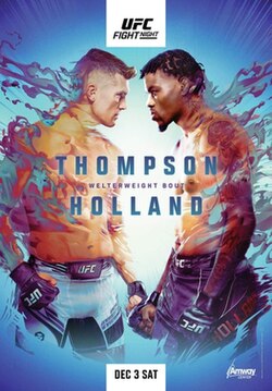 UFC on ESPN: Thompson vs. Holland poster