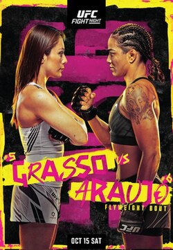 UFC Fight Night: Grasso vs. Araújo poster