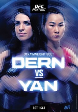 UFC Fight Night: Dern vs. Yan poster