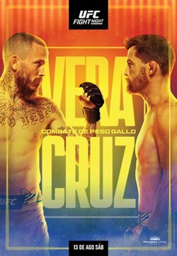 UFC on ESPN: Vera vs. Cruz poster