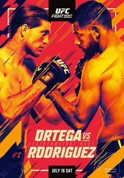 UFC on ABC: Ortega vs. Rodríguez poster