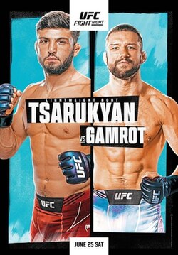 UFC on ESPN: Tsarukyan vs. Gamrot poster