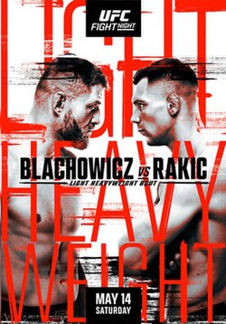UFC on ESPN: Błachowicz vs. Rakić poster