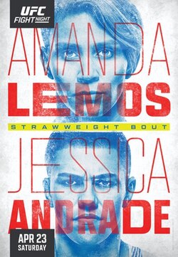 UFC Fight Night: Lemos vs. Andrade poster
