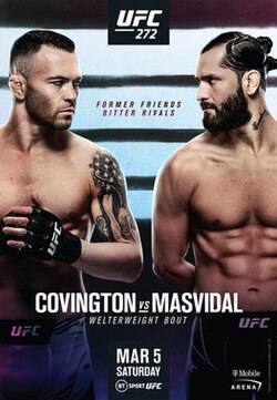 UFC 272: Covington vs. Masvidal poster