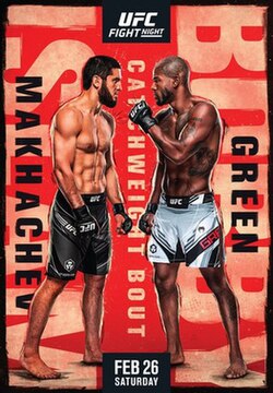 UFC Fight Night: Makhachev vs. Green poster