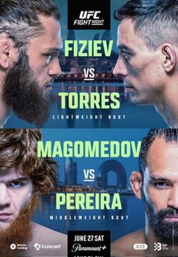 UFC Fight Night: Fiziev vs. Torres poster