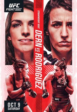 UFC Fight Night: Dern vs. Rodriguez poster