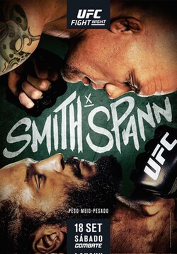 UFC Fight Night: Smith vs. Spann poster