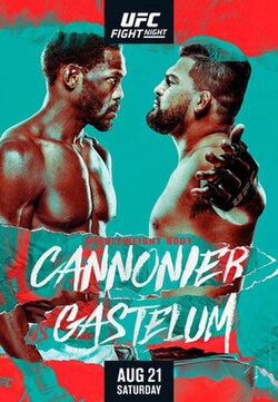 UFC on ESPN: Cannonier vs. Gastelum poster