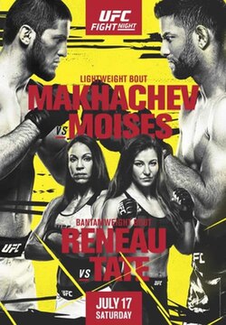 UFC on ESPN: Makhachev vs. Moisés poster