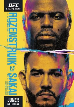 UFC Fight Night: Rozenstruik vs. Sakai poster