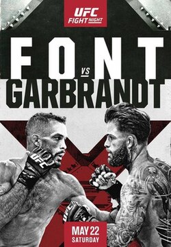 UFC Fight Night: Font vs. Garbrandt poster