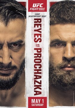 UFC on ESPN: Reyes vs. Procházka poster