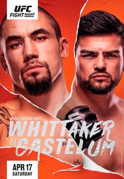 UFC on ESPN: Whittaker vs. Gastelum poster