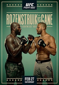 UFC Fight Night: Rozenstruik vs. Gane poster