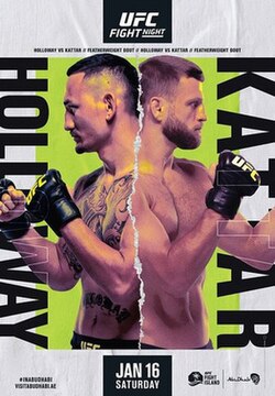 UFC on ABC: Holloway vs. Kattar poster