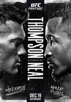 UFC Fight Night: Thompson vs. Neal poster