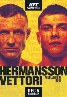 UFC on ESPN: Hermansson vs. Vettori poster