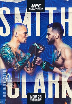 UFC on ESPN: Smith vs. Clark poster