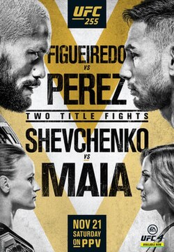 UFC 255: Figueiredo vs. Perez poster