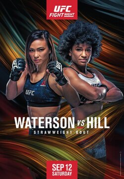 UFC Fight Night: Waterson vs. Hill poster
