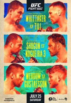 UFC on ESPN: Whittaker vs. Till poster