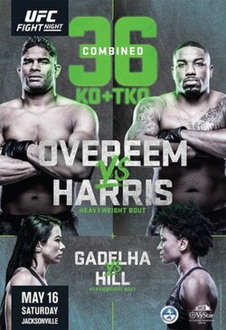 UFC on ESPN: Overeem vs. Harris poster