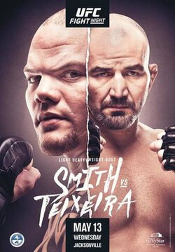 UFC Fight Night: Smith vs. Teixeira poster