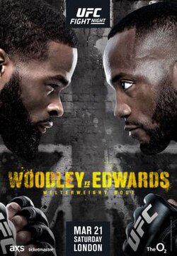 UFC Fight Night: Woodley vs. Edwards poster