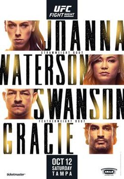 UFC Fight Night: Joanna vs. Waterson poster