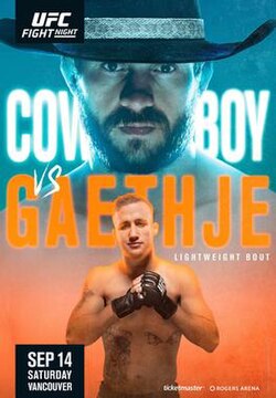 UFC Fight Night: Cowboy vs. Gaethje poster