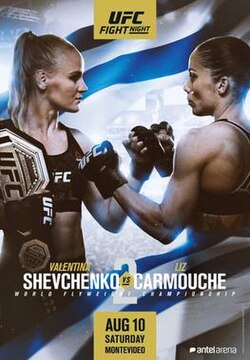 UFC Fight Night: Shevchenko vs. Carmouche 2 poster