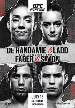 UFC Fight Night: de Randamie vs. Ladd poster