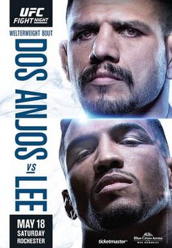 UFC Fight Night: dos Anjos vs. Lee poster