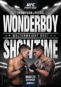 UFC Fight Night: Thompson vs. Pettis poster